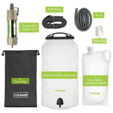 Outdoor water filter Gravity Water Filter System for hiking,camping,survival and travel