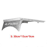 Outdoor Table For One Person Portable Aluminum Foldable Desk Durable For Camping Hiking Picnic Travel