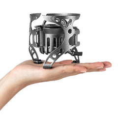 Multi Fuel Outdoor Stove Cooker Portable Kerosene Stove Burners Outdoor Camping Picnic Cooking Foldable Gas Stove