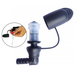 Outdoor Sports Water Bag Replacement Bite Valve Hydration Suction Nozzle With Cover For Camping Hiking Cycling Accessory