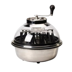 Greenzech Manual Bowl Leaf Trimmer 16"/19"/24" – Industrial Hand-Crank Carbon Steel Hydroponic Bud Trimming Machine with Upgraded Gears