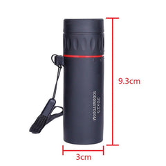 HD 30x25 Mini Portable Monocular Zooming Focus Optical Hunting Telescope Low Night Vision Outdoor Camping Hiking Tourism Scope