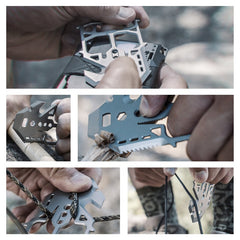 Multifunction Utility knife steel knife EDC outdoor Survive Tactical Utility knife camping Multi-purpose tools