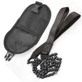 Emergency Camping Hiking Tool 11 Saw-tooth Outdoor Tools Hand Zipper Saw Garden Logging Survival Chain Saw Portable