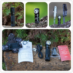 Headlamp LED XPL 18650 USB Rechargeable Head lamp 1200lm Bright Outdoor Fishing Headlight Magnet Tail Cap