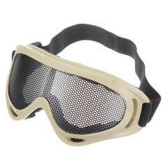 Outdoor Hiking Eyewear Airsoft Tactical Eye Protection Mask Metal Mesh Glasses Camping Hunting Safety Goggle