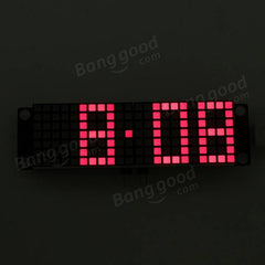 DIY C51 DS3231 Gravity Sensor LED Digital Phantom Desktop Clock Kit