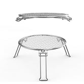 BBQ Barbecue Stainless Steel Plate Camping Gridiron Outdoor Cooking Tools Folding Portable BBQ Grill Barbecue Accessories