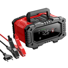GreenZech Elite 7S Smart Battery Charger (20A/10A) for 12V/24V LiFePO4 & Lead-Acid
