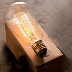 40W Incandescent Bulb 220V ST64 Retro Light Bulb