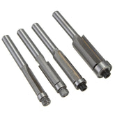 6/8/10/12mmFlush Trim Bit 1/4" Shank Router Bits Carbide Tipped Bits