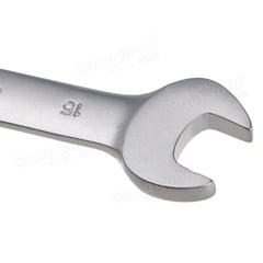 15mm Metric Chrome Flexible Head Ratchet Action Wrench Spanner Nut Tool