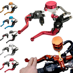 7/8 Inch Motorcycle Front Brakes Master Cylinders Adjust Levers