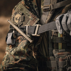 Tactical Rescue Tourniquet Rapid Hemostatic Control Equipment Single-Handed Application for Outdoor Hiking Emergency