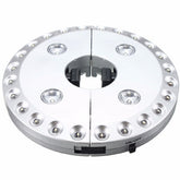 28 LED Light F5 Straw Hat LED Lamp Battery Powered Portable Camping Tent Light Umbrella Pole Light Outdoor Emergency Light
