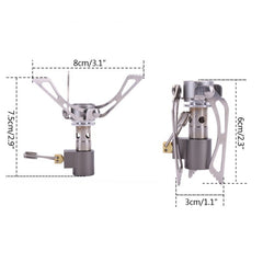 Mini Electric Fire Outdoor Camping Portable Stove Stainless Steel Folding Mountaineering Gas Stove Picnic Stove Barbecue Stove