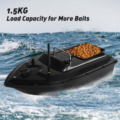 RC Bait Boat 500M Wireless Remote Control Fishing Bait Boat Fishing Feeder Ship Fishing Equipment 3.3lb Load 5200mAh Lithium Battery