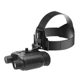 4K Infrared Head Mounted Night Vision Goggles with 2.7" TFT Screen 8X Digital Zoom 350-400M Night Range for Cave Searching, Security Hiking, Night Fishing, Hunting, Wildlife Watching