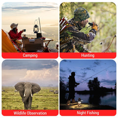 5X40 Infrared Digital Monocular Night Vision Telescope Outdoor Night Vision Device for Outdoor Camping Wildlife Observation Surveillance Caving Activities