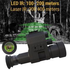 1.2-inch Built-in Screen Night Vision Scope Hunting Camera Hunting Sight IR Camera 1080P Infrared Night Vision Monocular
