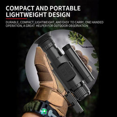 Magnification 4X Digital Zoom Infrared Night Vision Scope 1.2 Inch OLED Screen 3MP Monocular