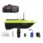 500m Remote Control Wireless Remote Control Fishing Bait Boat Waterproof Fishing Feeder Device with Sonar Sensor 18000mAh Battery Capacity