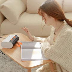500W Electric Heater - Quiet Two-Gear Warm Air Blower for Home, Office, Dorm