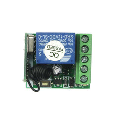 Upgraded 433MHz DC12V Single Channel Small Size Access Control System Power Supply LED Lamp Switch with Transmitter