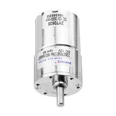 12V 60rpm Reduction Motor DC Gear Motor 37mm Eccentric Shaft Output