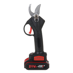 21V Wireless 25mm Rechargeable Electric Scissors Branch Pruning Shear Tree Cutting Tools