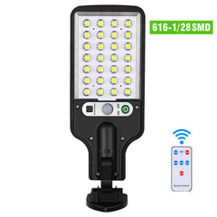 3 Light Mode LED Solar Street Light Outdoor Waterproof Motion Sensor Security Lighting for Garden Patio Path Yard
