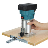 6.35mm Cordless Electric Trimmer Compact Palm Router Corded Woodworking Trimming Edge Guide Wood