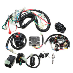 Quad Electric CDI Coil Wire Harness Stator Assembly Wiring Set