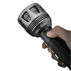 4*LED 3600lm 450m USB-C Rechargeable Flashlight Set With Powerful 10000mAh 26650 Li-ion Battery