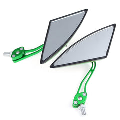 8mm 10mm Aluminum Alloy Motorcycle Bike Scooter Rear Side View Mirrors Universal