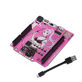 5Pcs RGBDuino UNO V1.2 Jenny Development Board ATmega328P Chip CH340C VS UNO R3 Upgrade for Raspberry Pi 4 Raspberry Pi 3B Geekcreit for Arduino