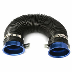 3" 75mm Modified Cold Air Intake Hose Turbo Dust Turbine Flexible Car Tube Pipe Kit