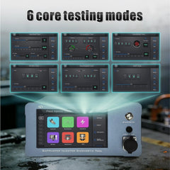 Common Rail Piezo Injector Tester 7-Inch Touchscreen AC 100V-240V 1-30Hz 0-6000us Embedded Intelligent Control System