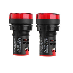 22mm Indicator Lamp Signal Light Lamp Panel Mount LED Power Indicator Red