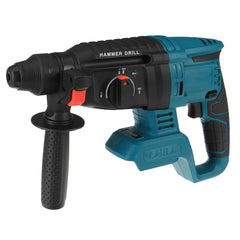 1100W Electric Hammer Cordless Handheld Brushless Impact Hammer Drill For 18V Makita Battery