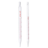 1/2/3/5/10ml Glass Short Pipette With Scale And Bubble Lab Glassware Kit