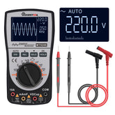 2 in 1 Intelligent Digital Oscilloscope Multimeter with Analog Bar Graph
