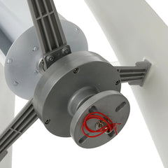 Wind Turbine Generator 100W 12V 24V Low Start-up Wind Speed Nylon Fiber Blades Permanent Magnet Levitation Generator Renewable Energy System