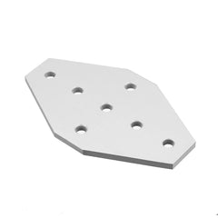 Aluminum 7 Holes Join Plate Corner Bracket for 2020 V-slot Aluminum Extrusions Profiles CNC Parts