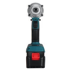 388VF Electric Brushless Impact Wrench LED Working Light Rechargeable Woodworking Maintenance Tool