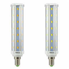 E27 E14 B22 15W 5730 Super Bright No Strobe LED Corn T10 Tubular Bulb Replacement AC85-265V