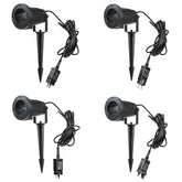 Waterproof Moving Butterfly Projector Stage Light Christmas Outdoor Landscape Lamp