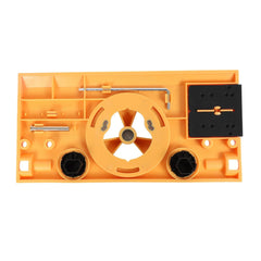35mm Concealed Hinge Jig Drill Guide for Accurate Woodworking - Easy DIY Tool with Carbide-Tipped Bit Included