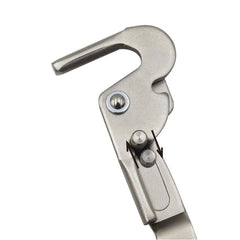 12" Woodworking Oblique Hole Clamp - Adjustable 75mm-125mm, Chrome Vanadium Steel, Non-Slip Grip, Multi-Purpose 90° Clamp