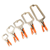 C Type D-type Crimping Pliers Square Mouth Rubber Handle Wood Working Fast Pliers